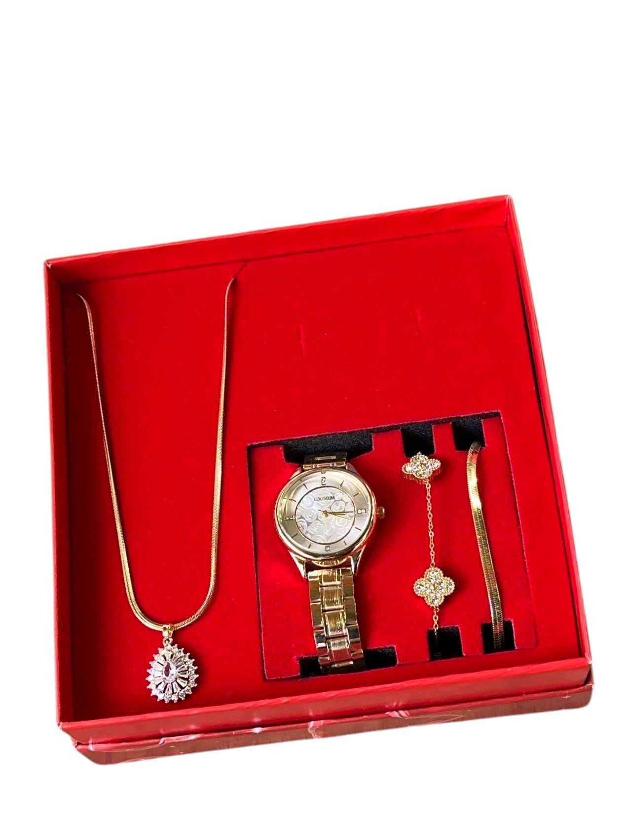 Gold Kadın Saat Seti