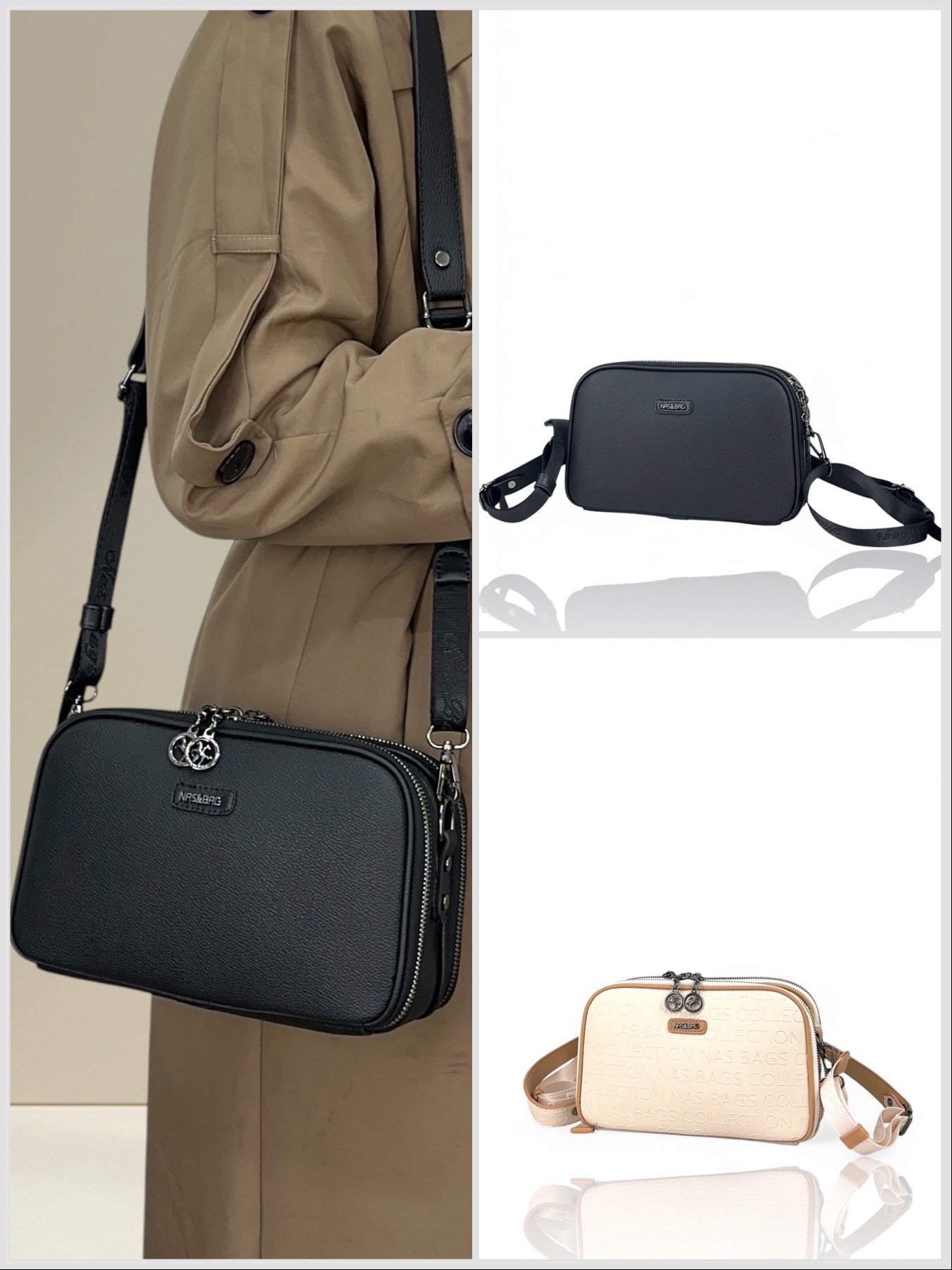 Nas Bag Baskılı Kadın Çanta