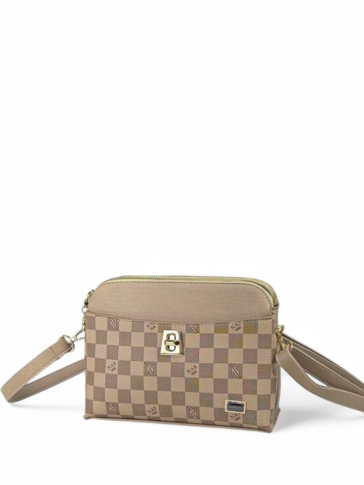 Nas Bag Kutu Model Kilitli Kadın Çanta Nas Bag Kutu Model Kilitli Kadın Çanta