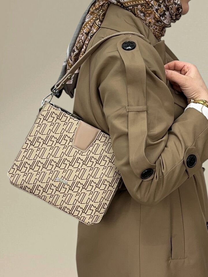Just Polo Baskılı Kutu Çanta Just Polo Baskılı Kutu Çanta